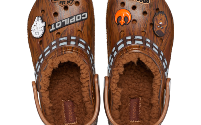New Star Wars Wookie Kids Crocs Classic Lined Clogs available now!