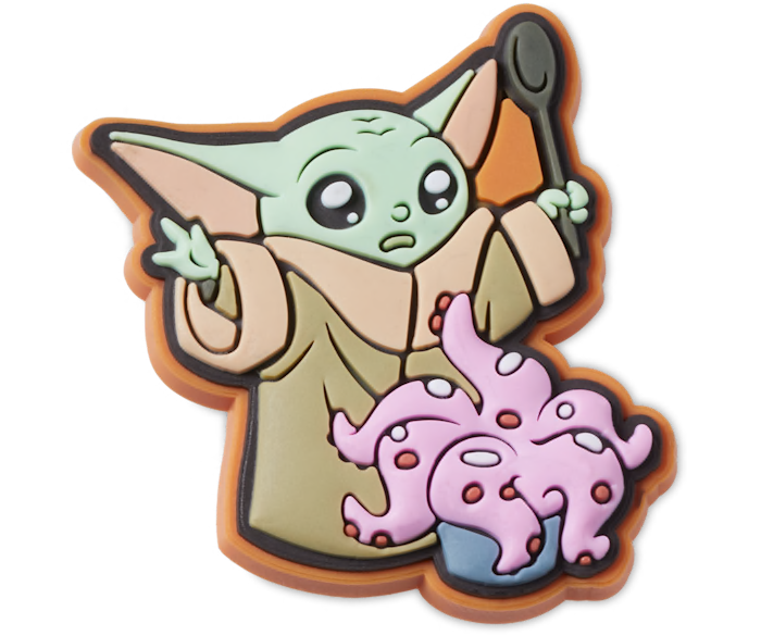 New The Mandalorian The Child's (Grogu's) Dinner Jibbitz Charm available now!