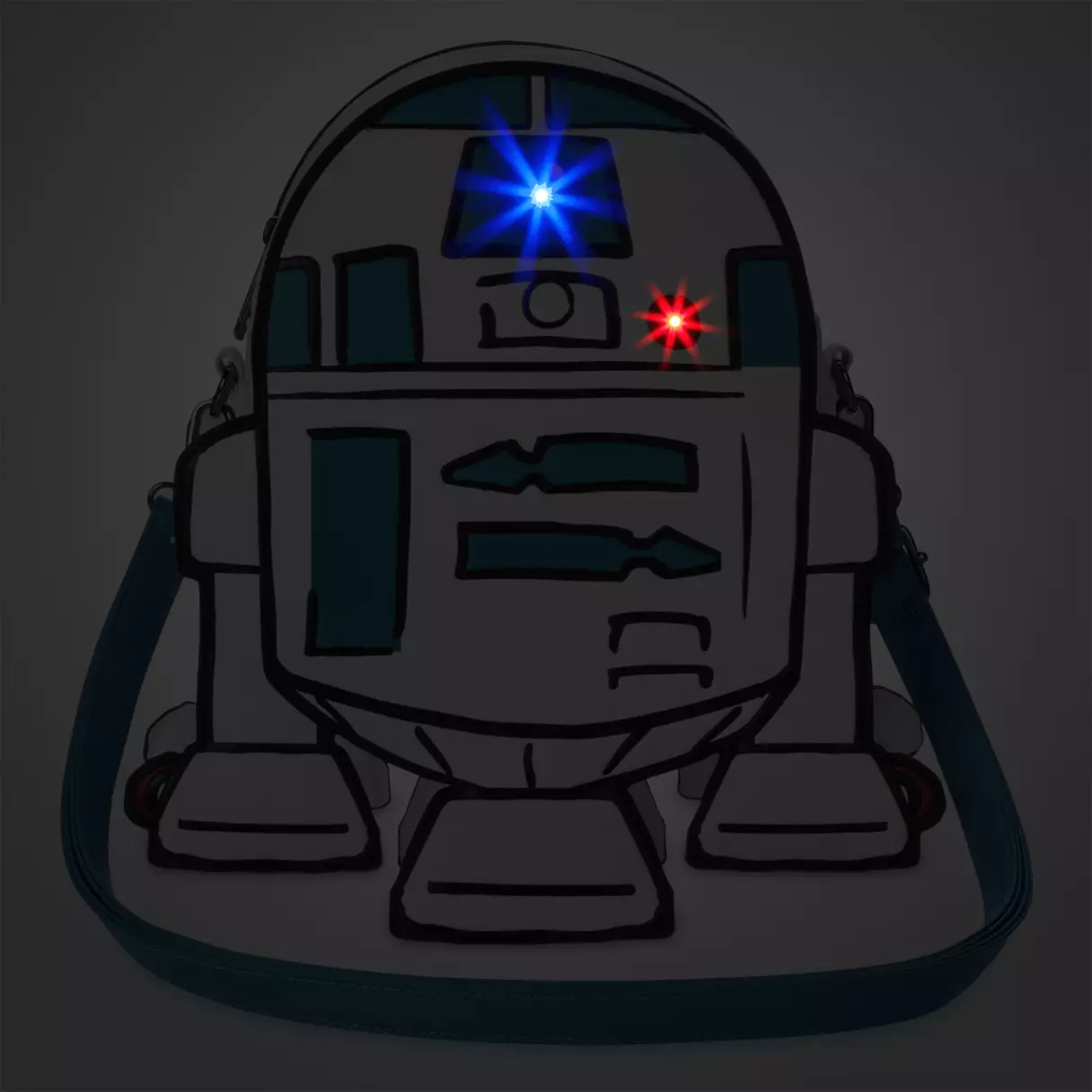 SW R2-D2 Loungefly Light-Up Crossbody Bag 3