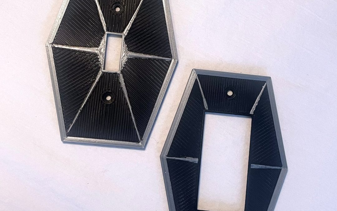 New Star Wars Inspired TIE Fighter Light Switch Cover available now!