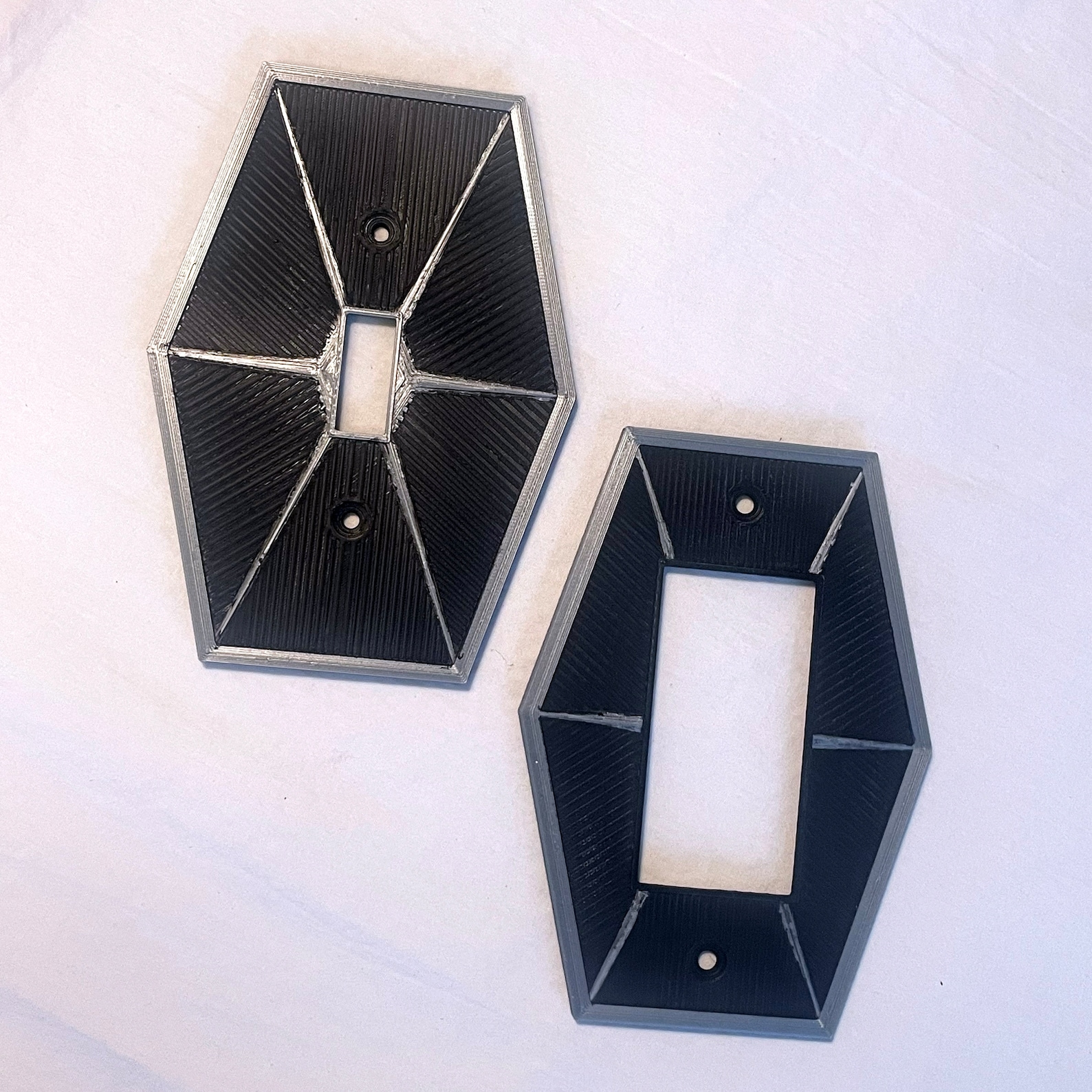 SW Inspired TIE Fighter Light Switch Cover 2