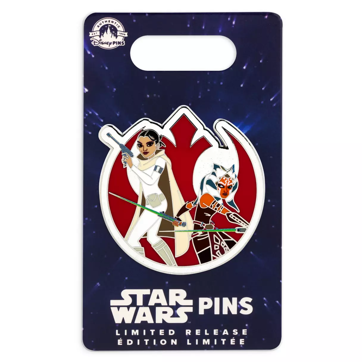 SWTCW Padme Amidala and Ahsoka Tano Pin 1