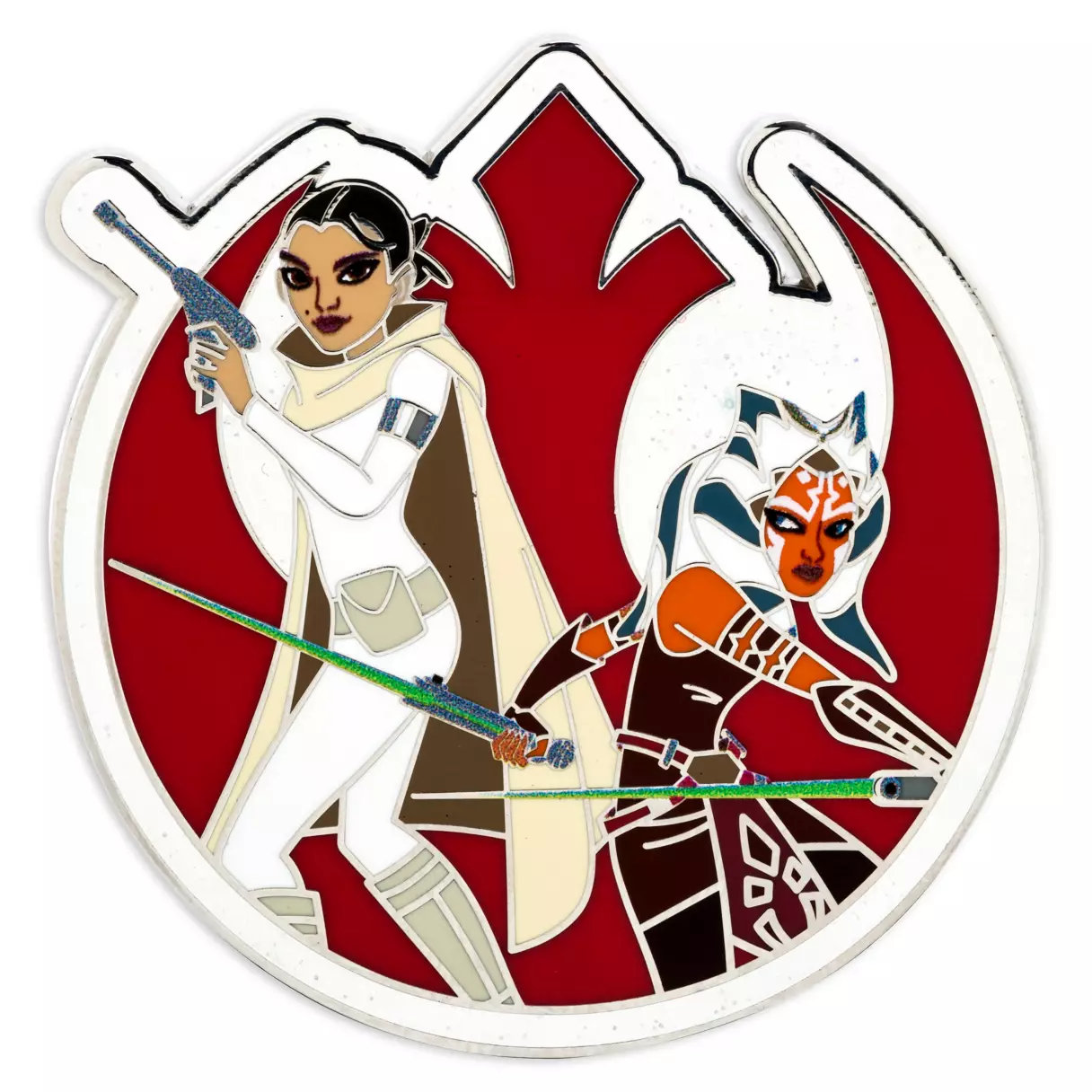 SWTCW Padme Amidala and Ahsoka Tano Pin 2