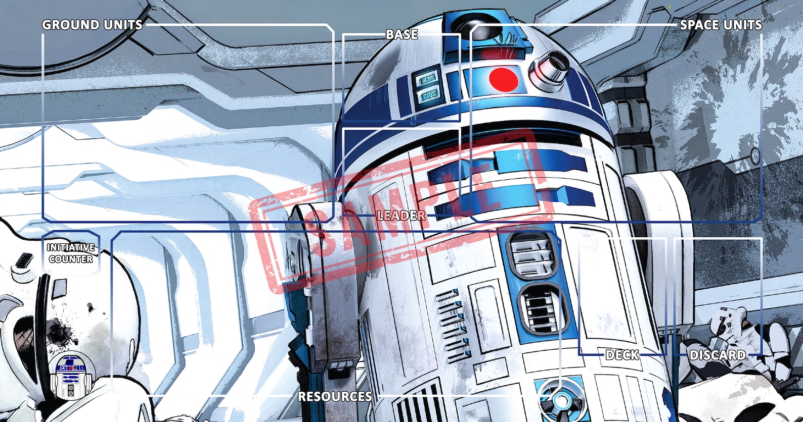 SW TCG Unlimited R2-D2 Playmat 2