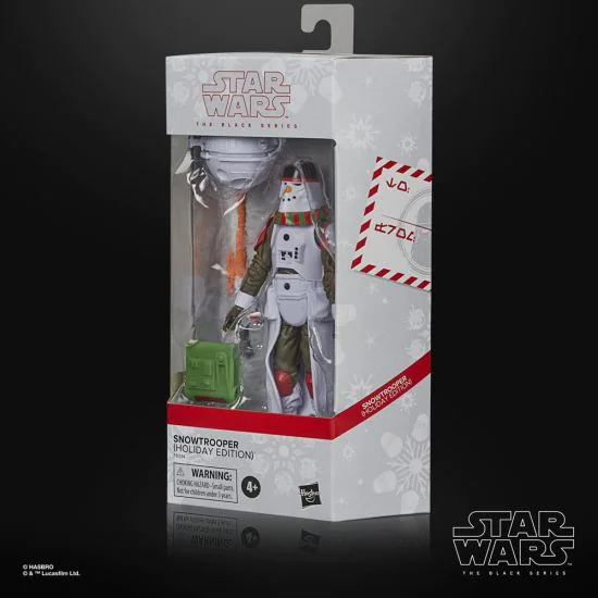 SW Imperial Snowtrooper (Holiday Edition) Black Series Figure 2
