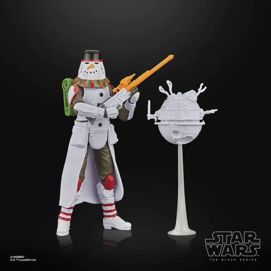 SW Imperial Snowtrooper (Holiday Edition) Black Series Figure 3