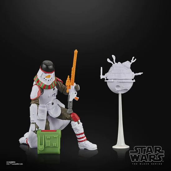 SW Imperial Snowtrooper (Holiday Edition) Black Series Figure 4