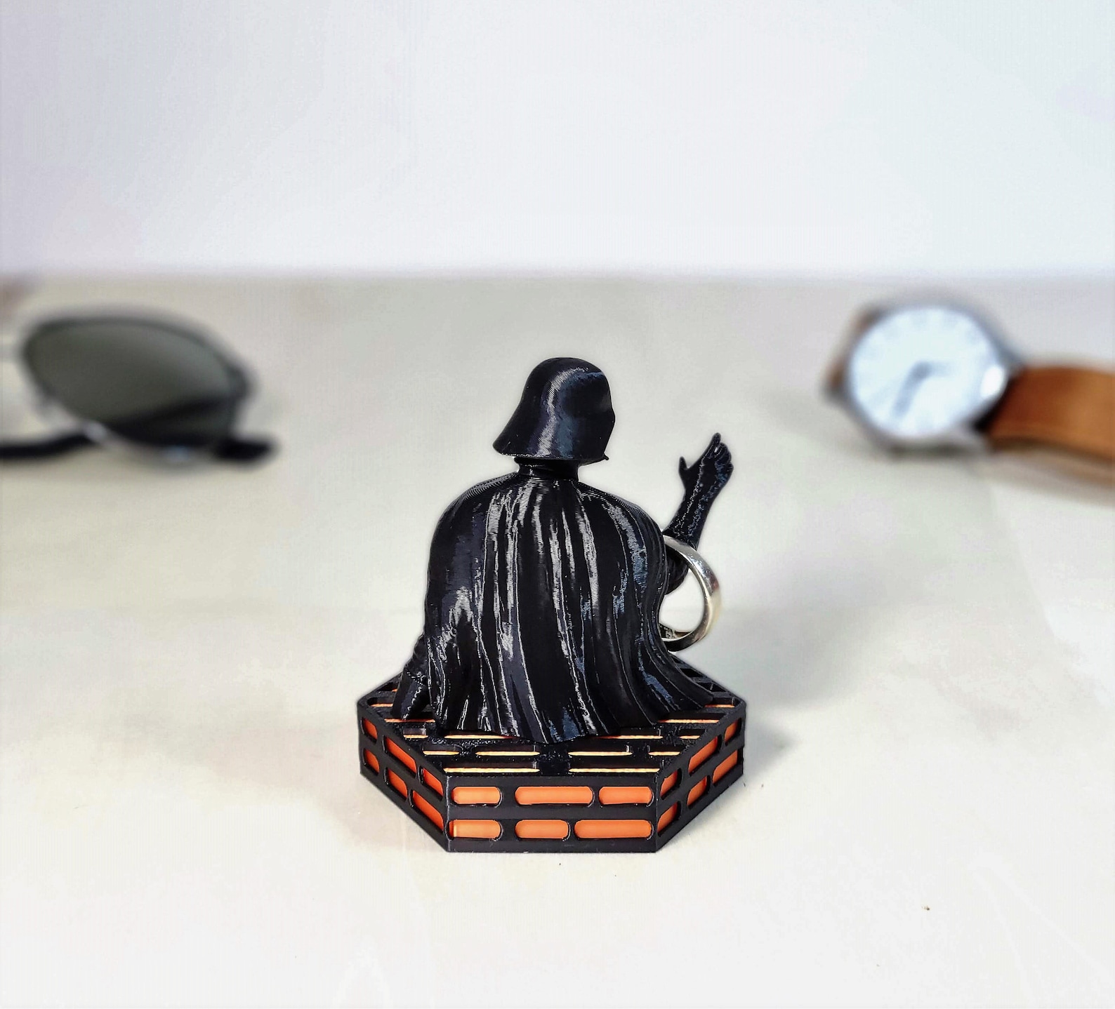 SW Darth Vader Fan Art Ring Holder 3
