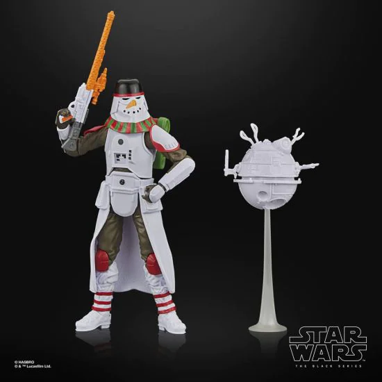 SW Imperial Snowtrooper (Holiday Edition) Black Series Figure 5