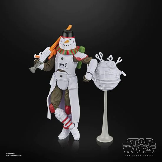 SW Imperial Snowtrooper (Holiday Edition) Black Series Figure 6