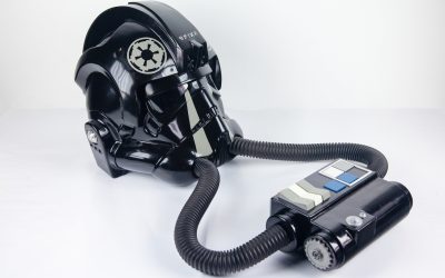 New Star Wars Tie Fighter Pilot Ready-to-Wear Cosplay Helmet available now!