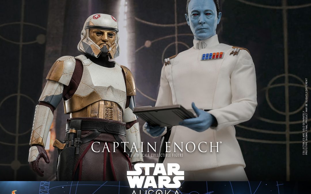 Statue Captain Enoch Star Wars Ahsoka - Iron Studios 1/10, 22 Cm - Résine Peinte Main, édition Limitée
