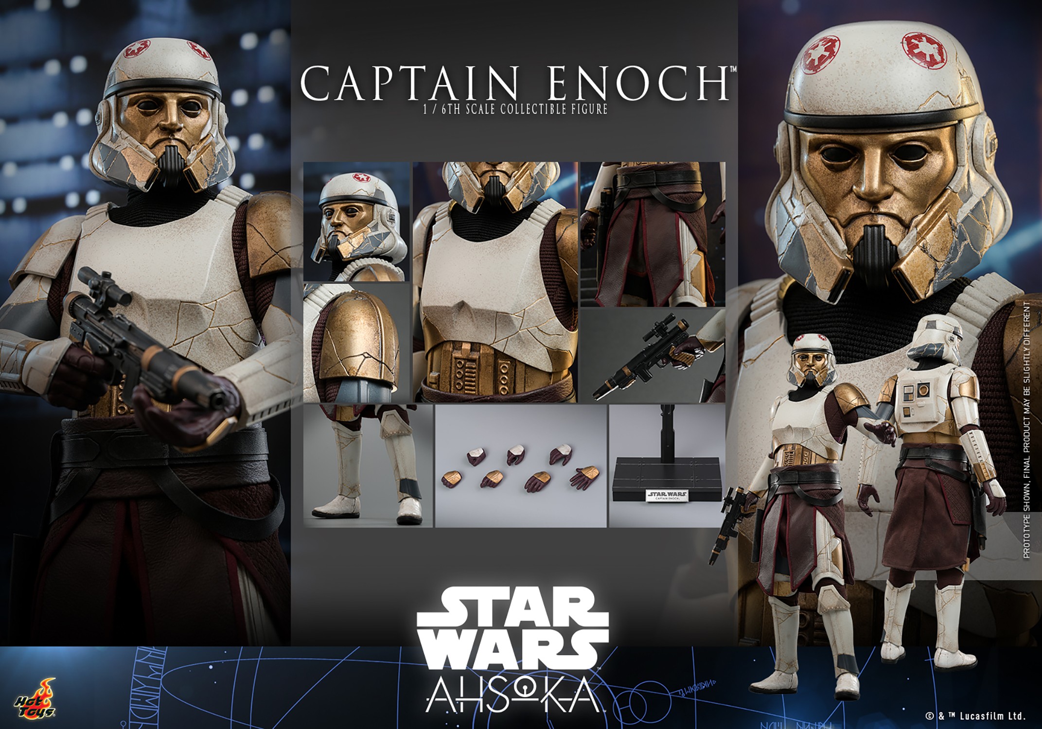 SWA Captain Enoch Sixth Scale Figure 6