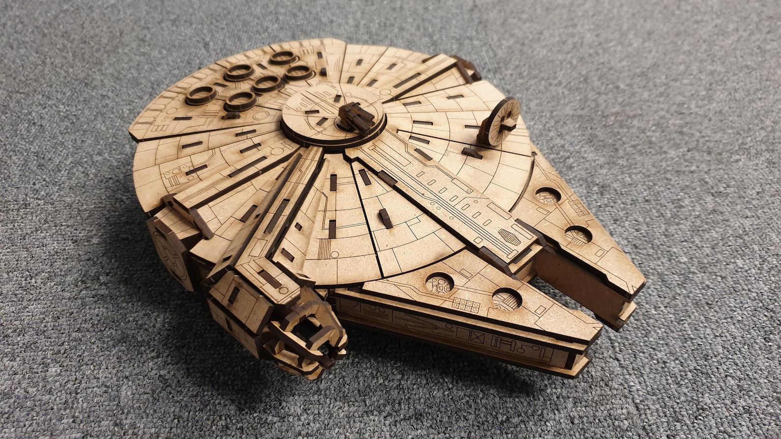 SW Laser Cut Starship Wooden Model 3D Kit 6-Pack Set 5
