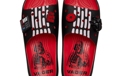 New Star Wars Darth Vader Classic Slide Croc Sandals available now!