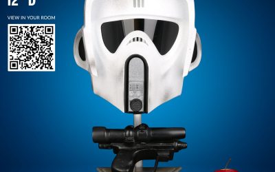 New Star Wars Imperial Scout Trooper Helmet Replica available now!