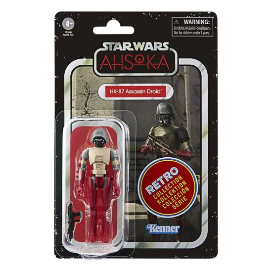 New Star Wars Ahsoka HK-87 Assassin Droid Retro Collection Figure available for pre-order!