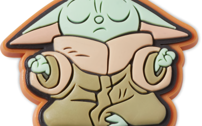 New The Mandalorian Grogu (In Mediation Trance) Croc Shoe Jibbitz™ Charm available now!