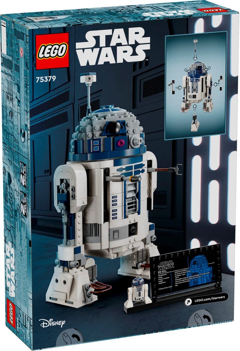 SW R2-D2 Buildable Droid Lego Set 2