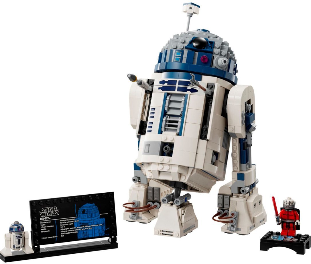 SW R2-D2 Buildable Droid Lego Set 3