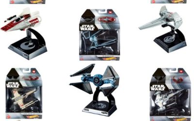 New Star Wars Hot Wheels Starships Select Collection 5-Pack available now!