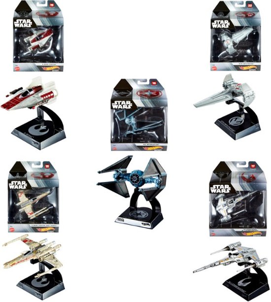 New Star Wars Hot Wheels Starships Select Collection 5-Pack available now!