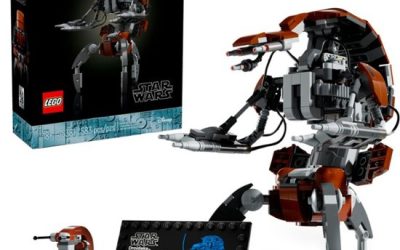 New The Phantom Menace Droideka (Destroyer Droid) 25th Anniversary Lego Set available!
