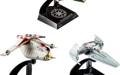 New Star Wars Hot Wheels Starships Select 3-Pack available now!