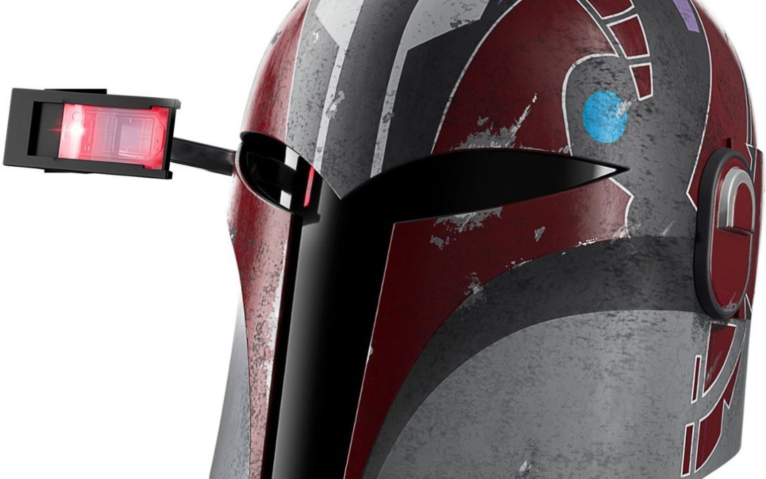 New Star Wars Ahsoka The Black Series Sabine Wren Electronic Helmet available now!