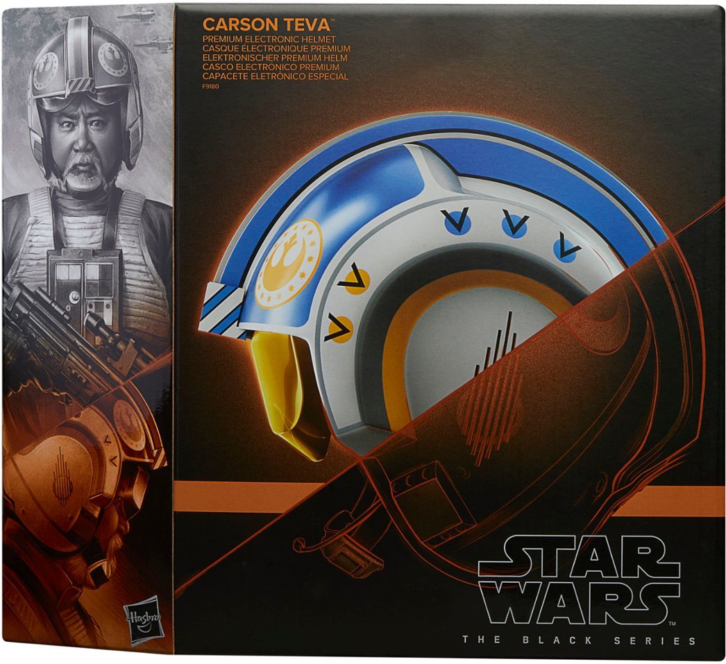 TM The Black Series Carson Teva Electronic X-Wing Pilot Helmet 4