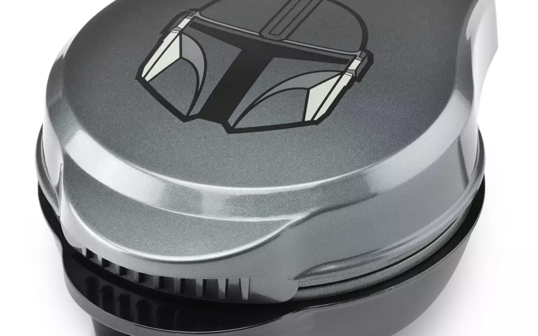 New The Mandalorian Mythosaur Skull Symbol Mini Waffle Maker available now!