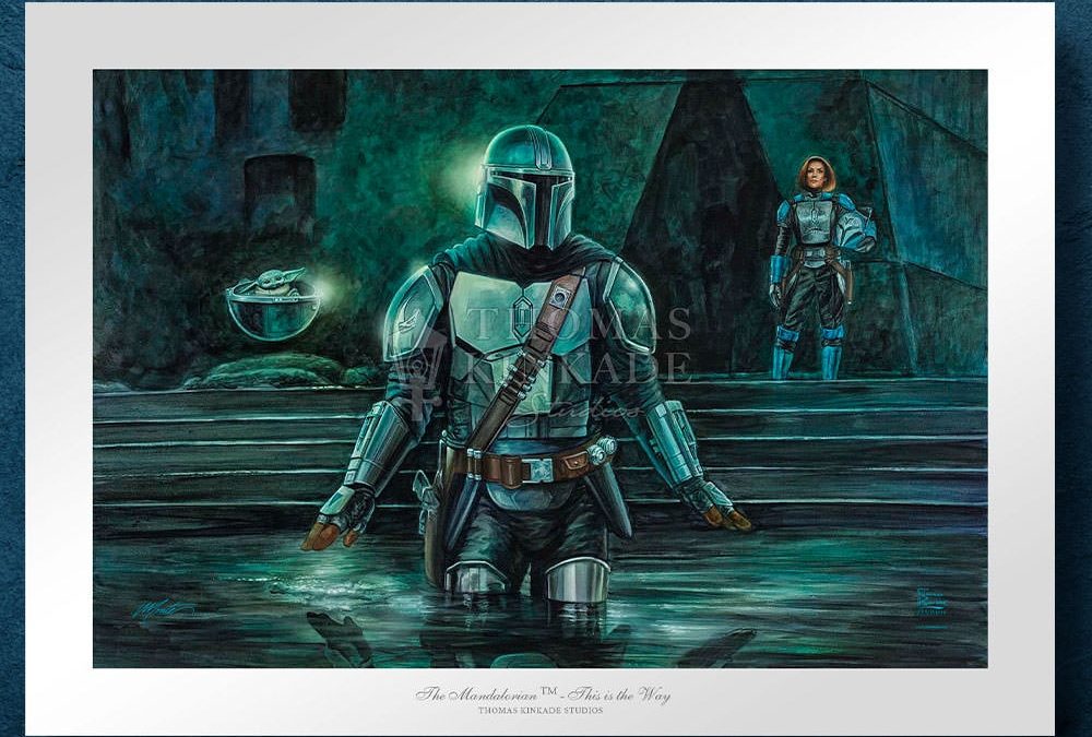 New The Mandalorian This Is The Way Art Print available for pre-order!