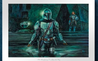 New The Mandalorian This Is The Way Art Print available for pre-order!