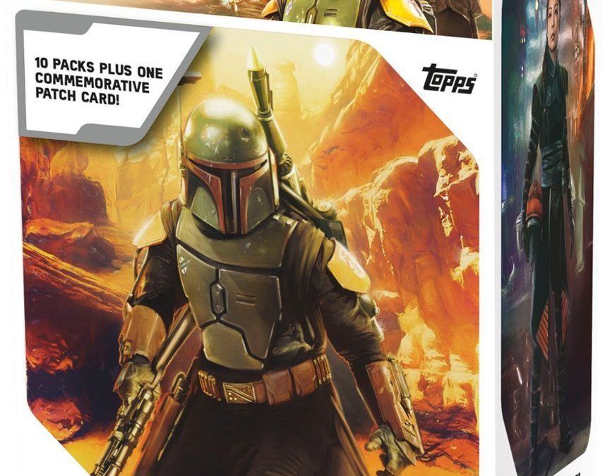 New The Book of Boba Fett Themed Season 1 Blaster Box Trading Cards Set available now!