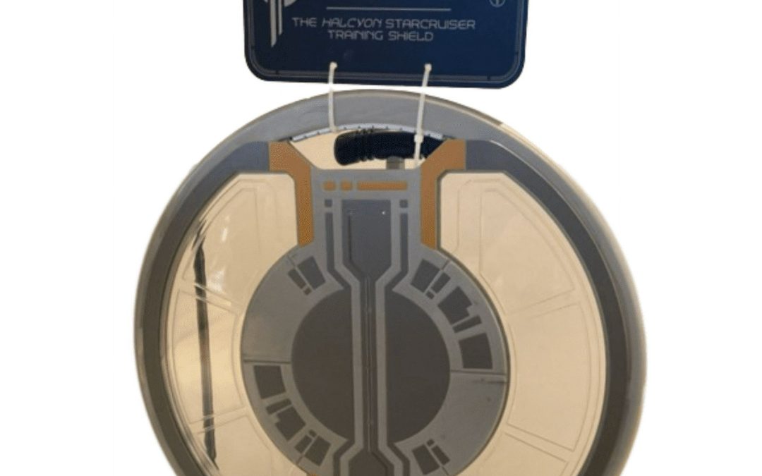 New Star Wars Galaxy's Edge Chandrila Star Line Training Shield Toy available now!