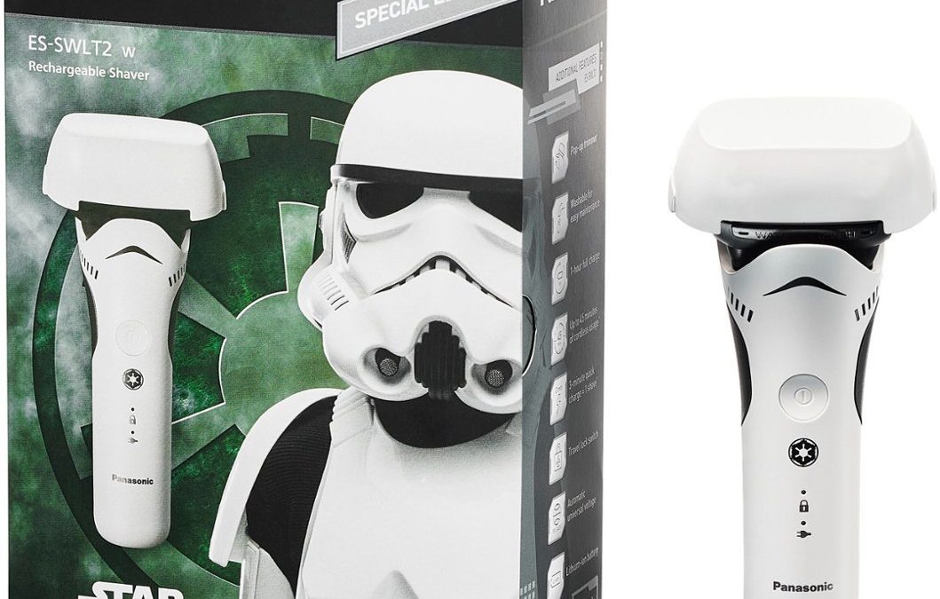 New Star Wars Imperial Stormtrooper Wet/Dry Electric Shaver available now!