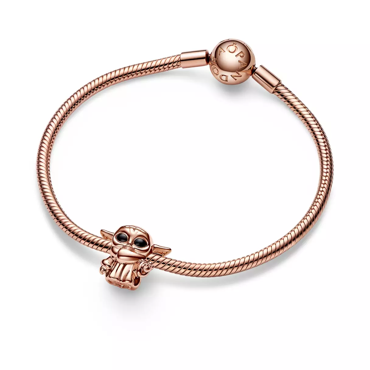 TM The Child (Gorgu) Rose Gold Charm 3