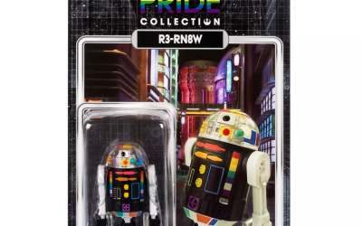 New Star Wars Galaxy's Edge R3-RN8W Pride Collection Droid Factory Figure available now!