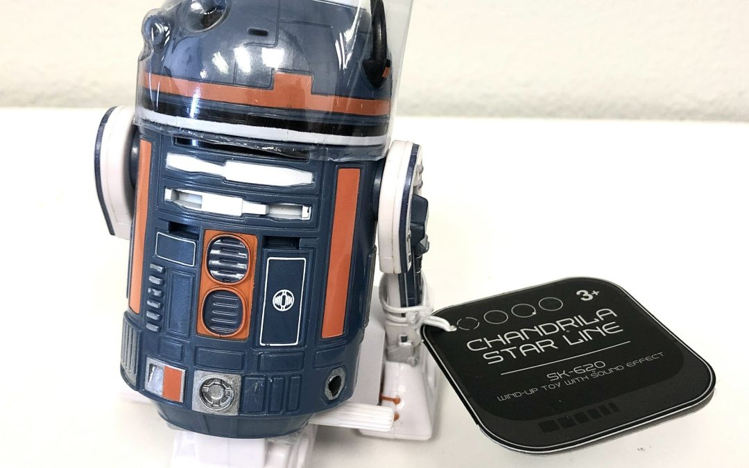 New Star Wars Galaxy's Edge Starcruiser Chandrila Star Line SK-620 Wind Up Droid Toy available!