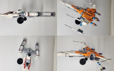 New Star Wars Universal Adjustable Lego Wall Mount Display Stand available now!