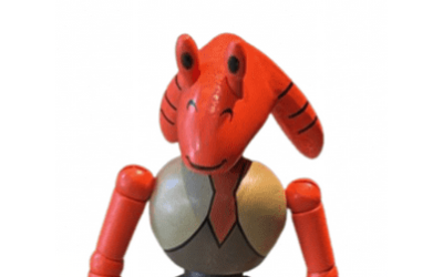 New Star Wars Galaxy's Edge Jar Jar Binks Posable Figure Toy available now!