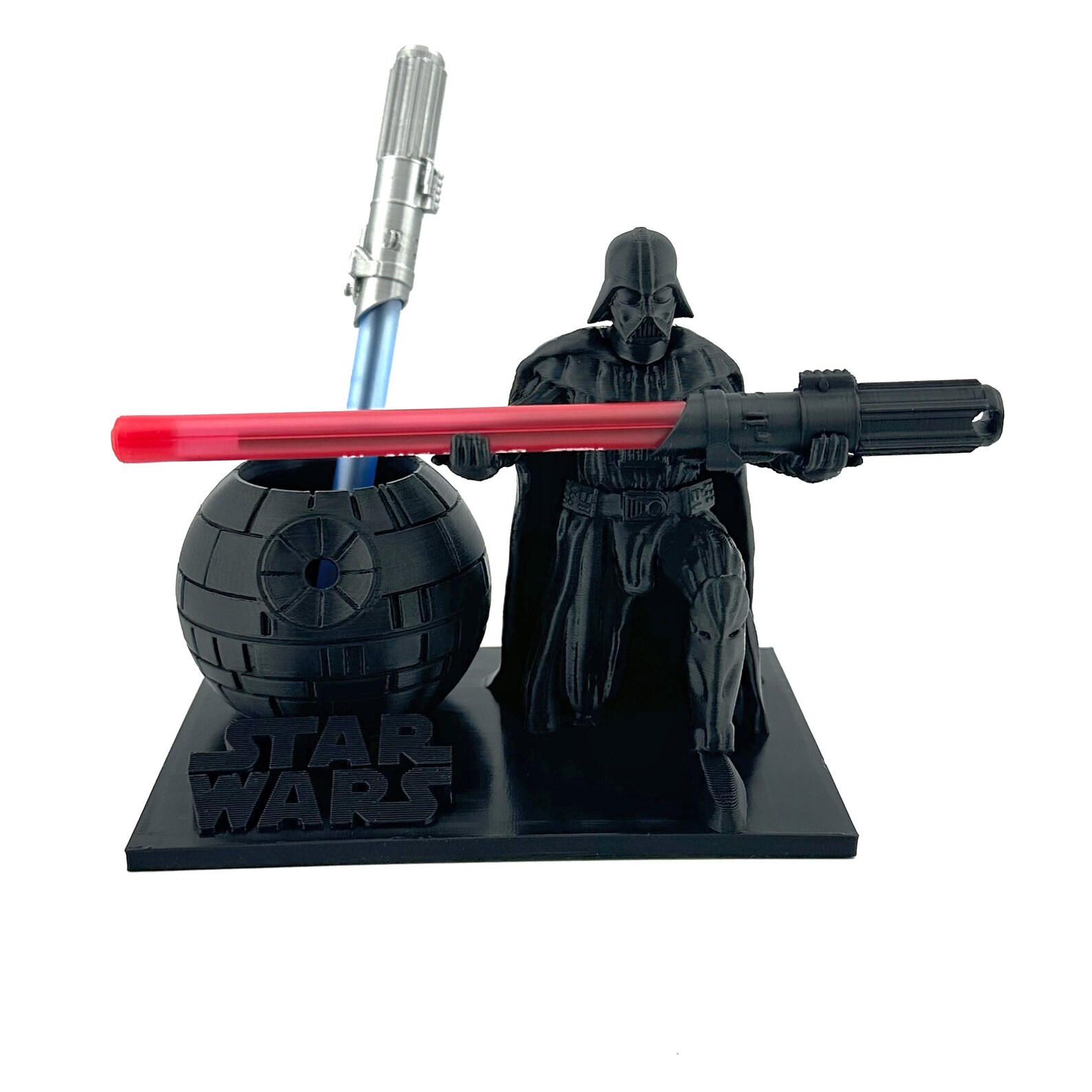 SW Darth Vader And Death Star Pen Holder Set 3