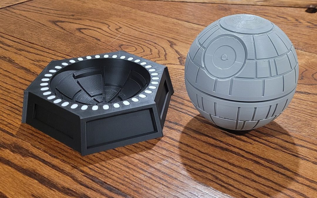 New Star Wars Unlimited TCG Large Death Star Deck Box available now!