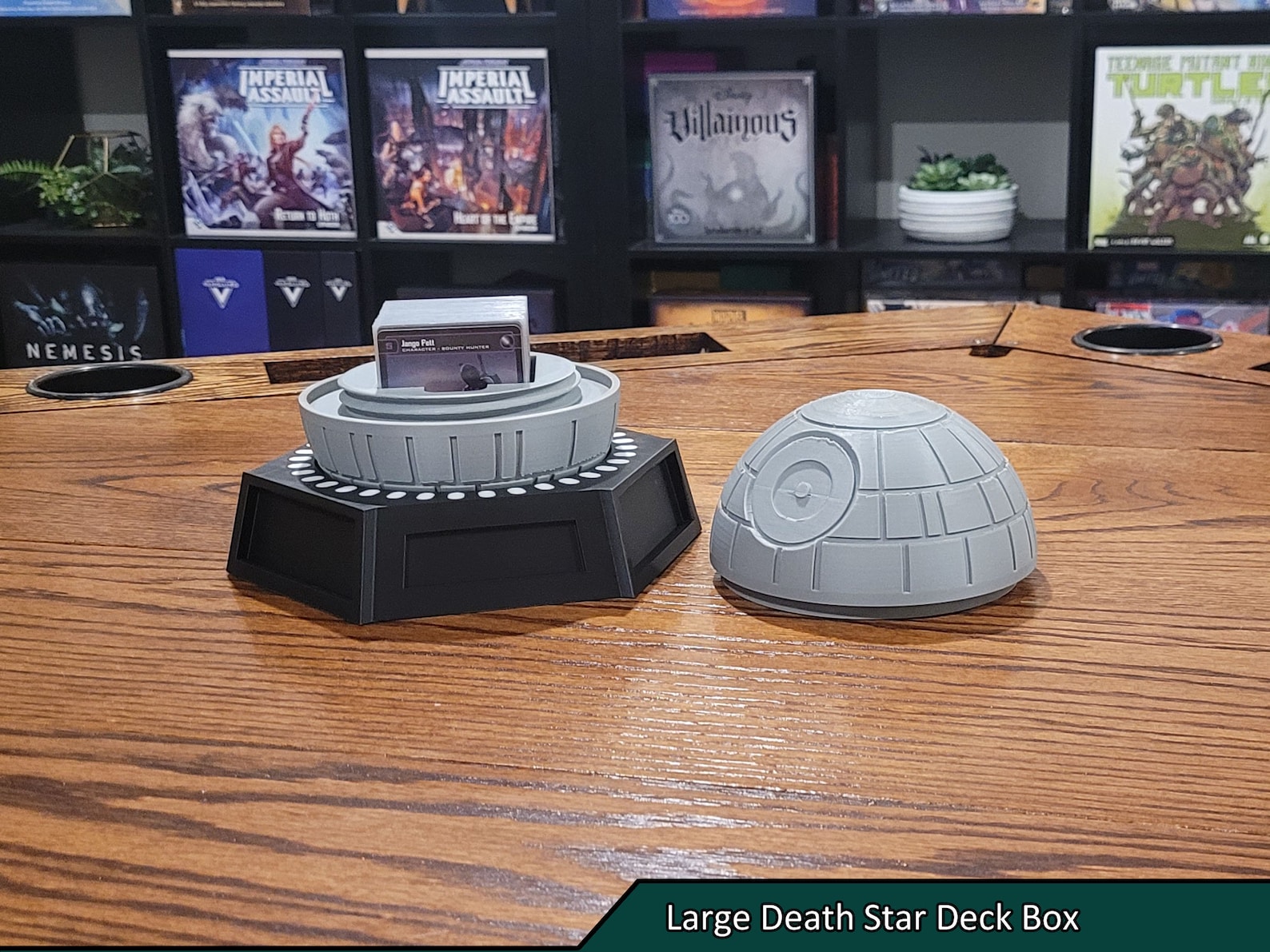 SW Unlimited TCG Large Death Star Deck Box 2