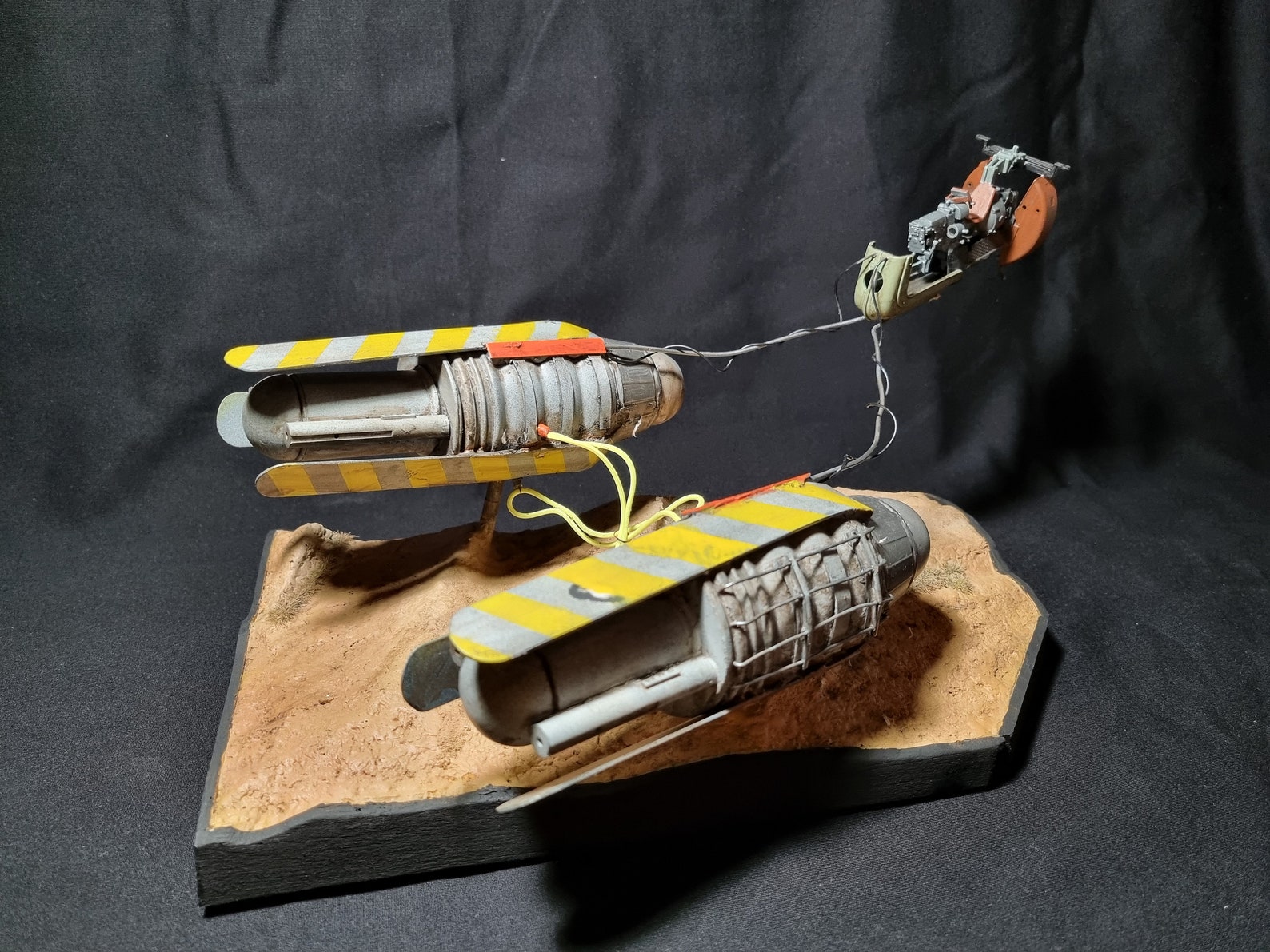 SW Podracer Model Diorama 3
