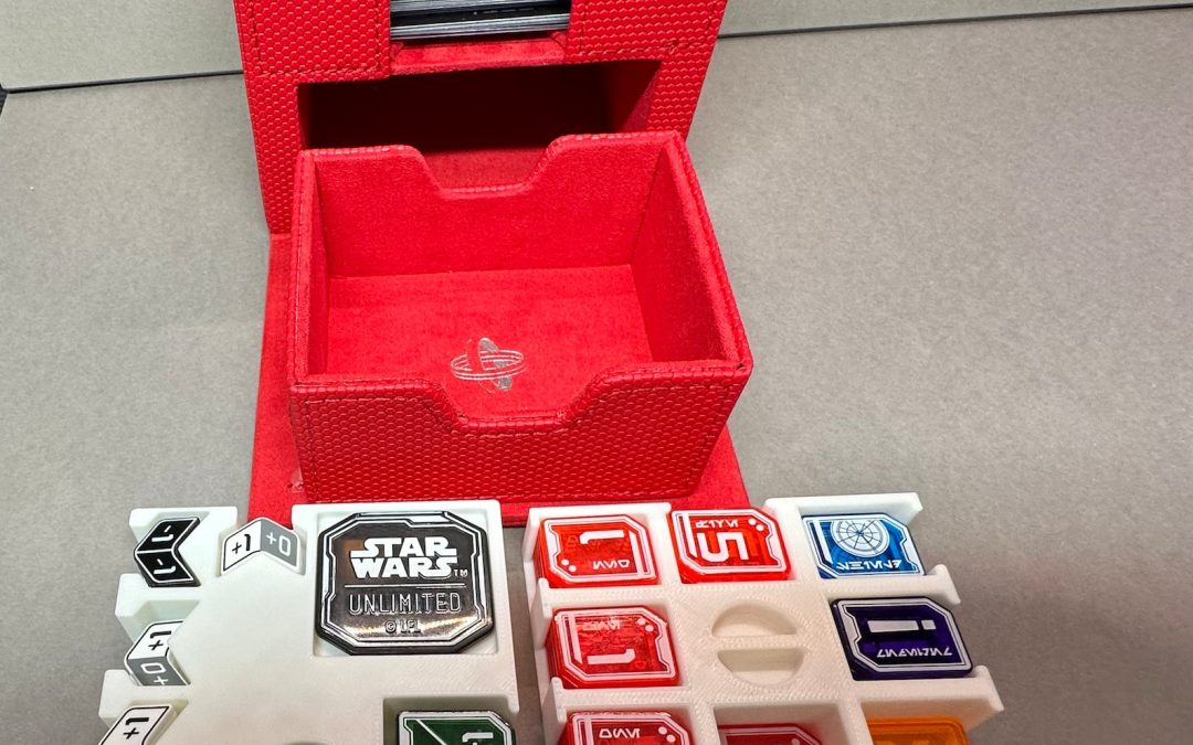New Star Wars Unlimited Deck Pod Token Insert Deck Box available now!