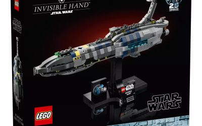 New Revenge of the Sith Invisible Hand Starship Lego Set available now!