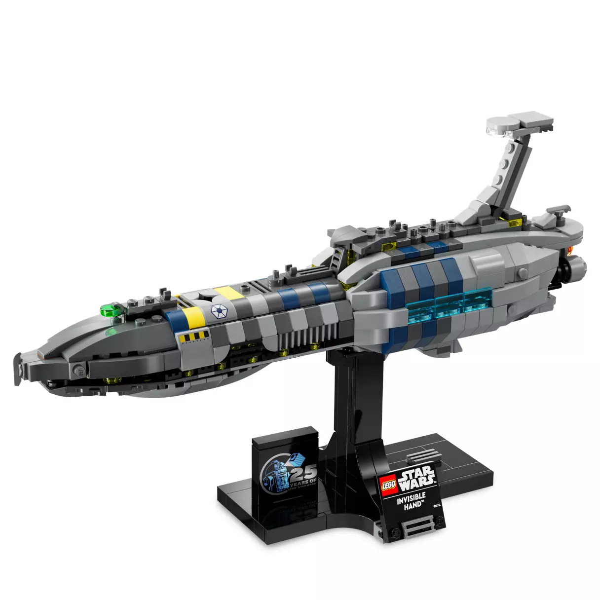 ROTS Invisible Hand Starship Lego Set 3