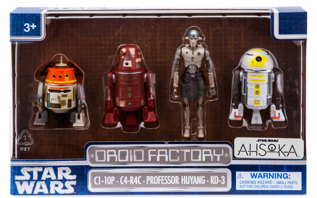 New Star Wars Ahsoka Droid Factory Figure 4-Pack Set available now!