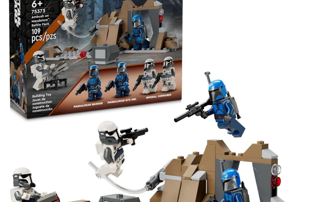 New The Mandalorian Ambush on Mandalore Battle Pack Lego Building Set available now!